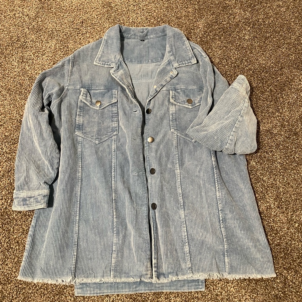 Blue Corduroy Jacket
